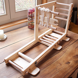 photo d'un métier à tisser inkle loom